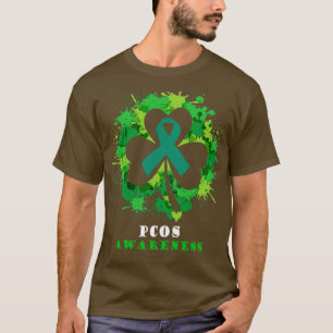 Camiseta Cinta de concientización de PCOS Día de los Simpat