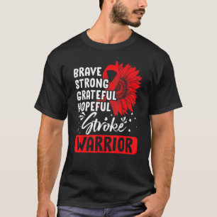 Camiseta Cinta de concientización roja para sobreviviente d