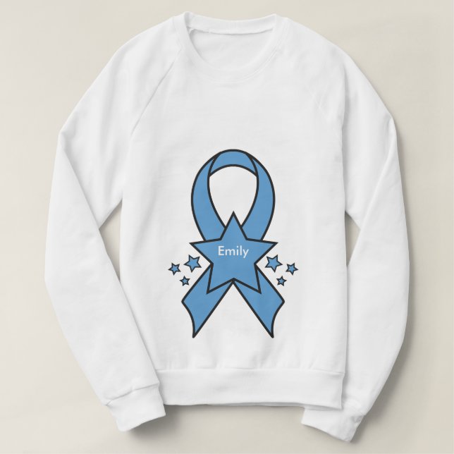 Camiseta Cinta de concientización sobre apraxia con estrell (Diseño del anverso)