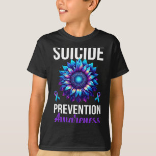 Camiseta Cinta de Concientización sobre Prevención Apoyo a