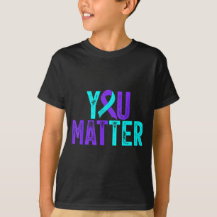 Camiseta Cinta de Concientización sobre Prevención del Suic