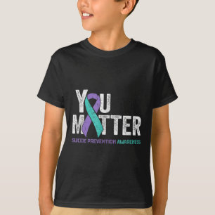 Camiseta Cinta de Concientización sobre Prevención del Suic