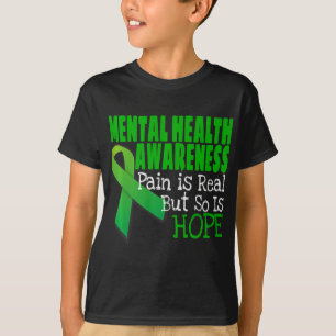 Camiseta Cinta de Concientización sobre Salud Mental 
