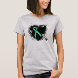 Camiseta Cinta de concientización verde de la Casa de la Mo