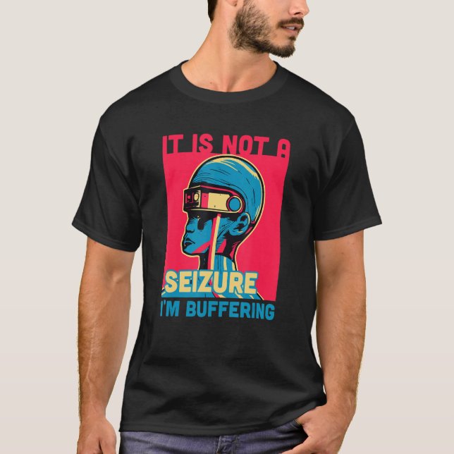 Camiseta Cinta de convulsiones púrpura para Epilepsia Conci (Anverso)