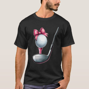 Camiseta Cinta de Coqueta Club de Golf de Bola de Golf Día