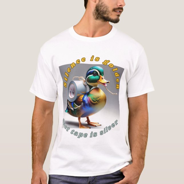Camiseta Cinta de Duck de transporte de pato (Anverso)