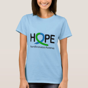 Camiseta Cinta de esperanza para la sensibilización sobre 