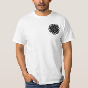 Camiseta Cinta de flor negra