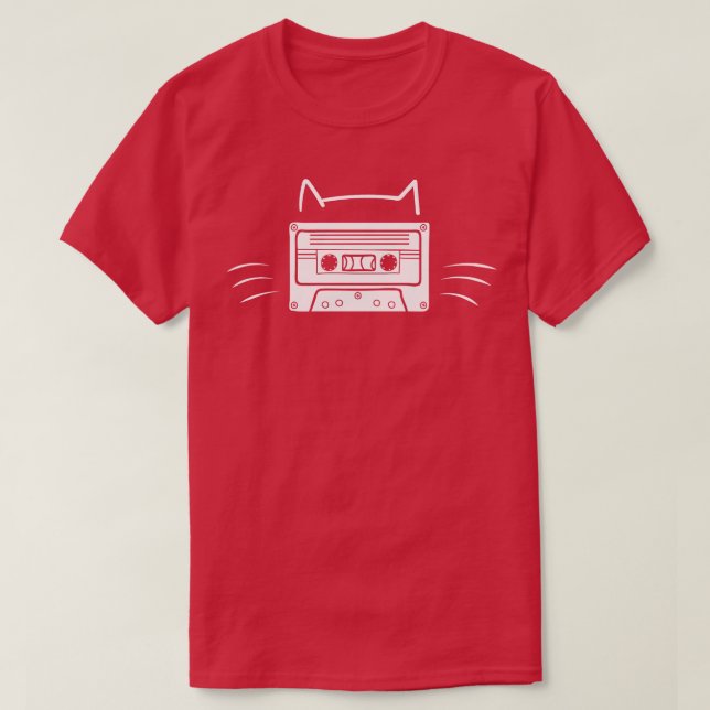 Camiseta Cinta de gato 1 (Diseño del anverso)