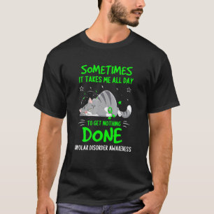 Camiseta Cinta de gato de concienciación sobre el trastorno