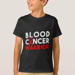 Camiseta Cinta de Guerrero de Cáncer de Sangre 