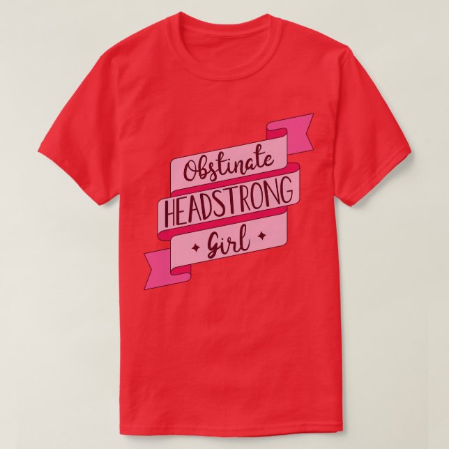 Camiseta Cinta de la cita del orgullo y el prejuicio II (Diseño del anverso)