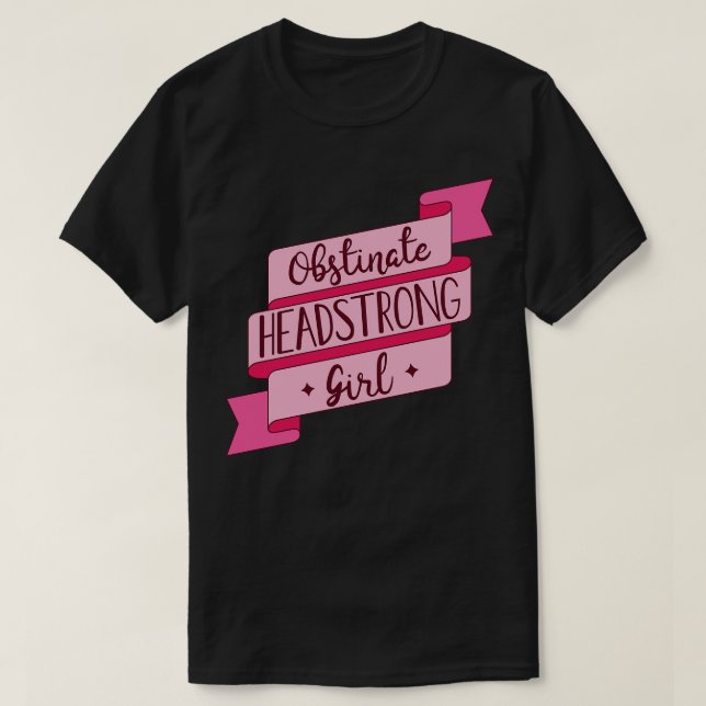 Camiseta Cinta de la cita del orgullo y el prejuicio II (Diseño del anverso)