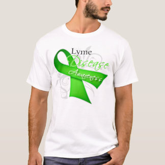 Camiseta Cinta de la conciencia de la enfermedad de Lyme