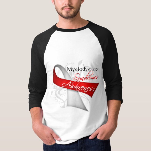Camiseta Cinta de la conciencia de los síndromes de (Anverso)