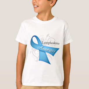 Camiseta Cinta de la conciencia de Lymphedema