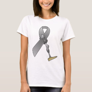 Camiseta Cinta de la conciencia del amputado