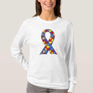 Camiseta Cinta de la conciencia del autismo