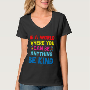 Camiseta Cinta de la Conciencia del Autismo Mes de la Amabi