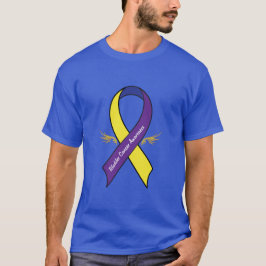 Camiseta Cinta de la conciencia del cáncer de vejiga con