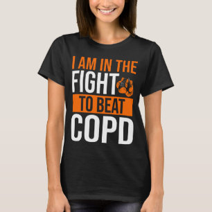 Camiseta Cinta de la Concienciación de la EPOC Garria de l