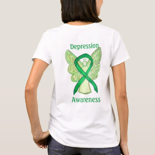 Camiseta Cinta de la Concienciación sobre la Depresión Pers