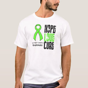 Camiseta Cinta de la curación del amor de la esperanza del