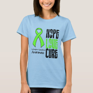 Camiseta Cinta de la curación del amor de la esperanza del