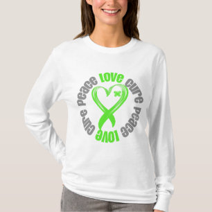 Camiseta Cinta de la curación del amor de la paz del