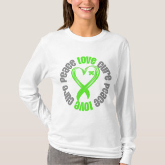Camiseta Cinta de la curación del amor de la paz del