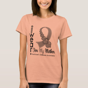 Camiseta Cinta de la enfermedad de Parkinsons para mi madre