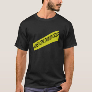 CAMISETA CINTA DE LA ESCENA DEL CRIMEN