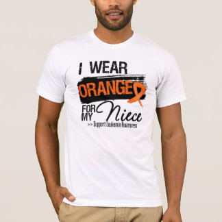 Camiseta Cinta de la leucemia para mi sobrina