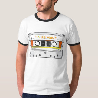 Camiseta Cinta de la mezcla de la música de la casa