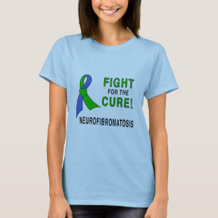 Camiseta Cinta de la neurofibromatosis: ¡Lucha para la