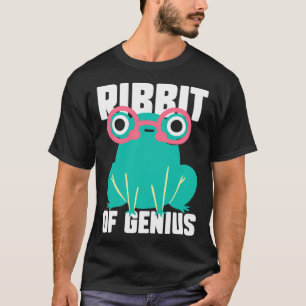 Camiseta Cinta de la sapo de la rana del genio