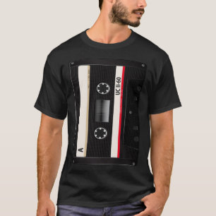 Camiseta Cinta de los años 80 Cinta Cinta 90 Cassette retro