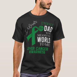 Camiseta Cinta de lucha contra el cáncer de hígado