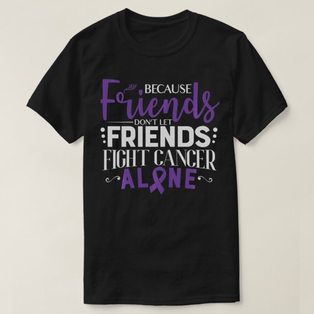 Camiseta Cinta de lucha contra el cáncer de páncreas 2 (Diseño del anverso)