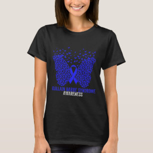 Camiseta Cinta de Mariposas Síndrome de Guillain Byrre Conc