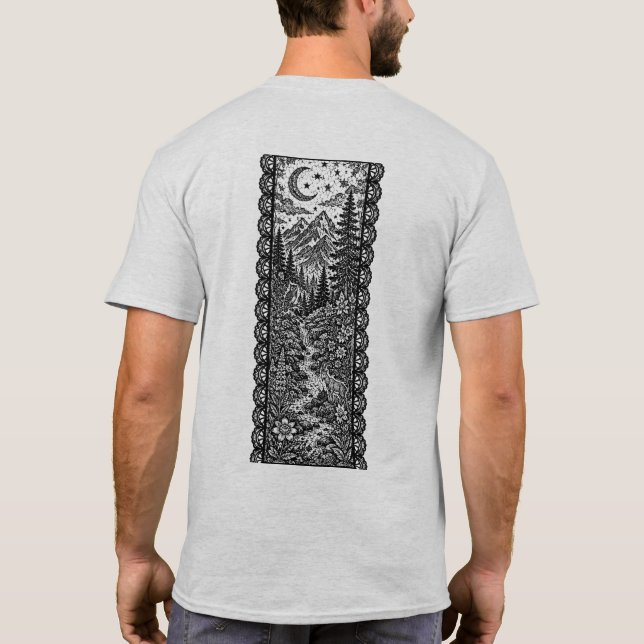 Camiseta Cinta de Montaña (Reverso)