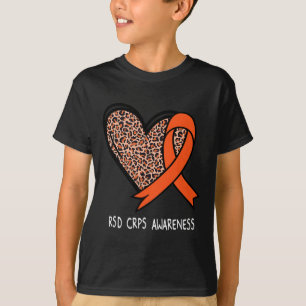 Camiseta Cinta de Naranja de conciencia de RSD CRPS