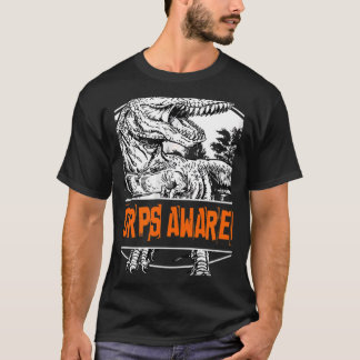 Camiseta Cinta de Naranja de dinosaurios RSD CRPS de sensib