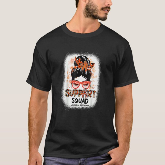 Camiseta Cinta de Naranja de mariposa de Bun Messy Squad Su (Anverso)