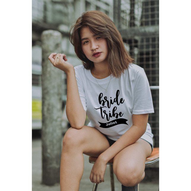 Camiseta Cinta de nombre personalizado con letra moderna pa (Subido por el creador)