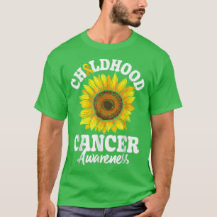 Camiseta Cinta de oro para la concienciación sobre el cánce