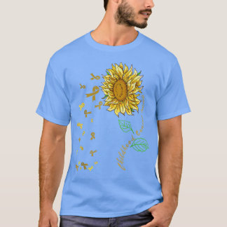 Camiseta Cinta de oro para la concienciación sobre el cánce