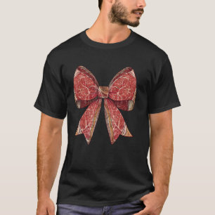 Camiseta Cinta de patrón de cuchilla de carnicero de lazo c