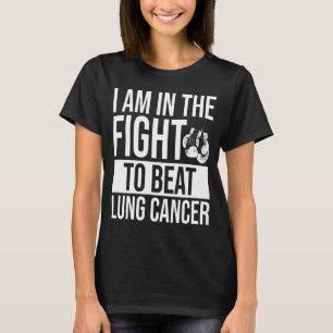 Camiseta Cinta de prevención de cáncer de pulmón Guerrer